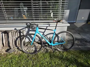 Carbon-Rennrad, Cube ATTAIN_SL, petrolblau, Rahmengröße 56 Bild 2