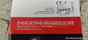 Neuwertige Hängeleuchte Bild 2