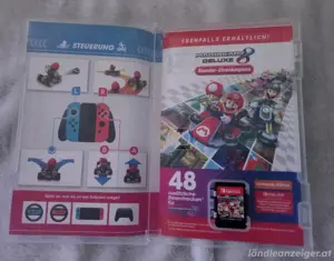 Nintendo Switch Oled (Weiß) mit Mario Kart 8 Deluxe Bild 5