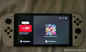 Nintendo Switch Oled (Weiß) mit Mario Kart 8 Deluxe Bild 3