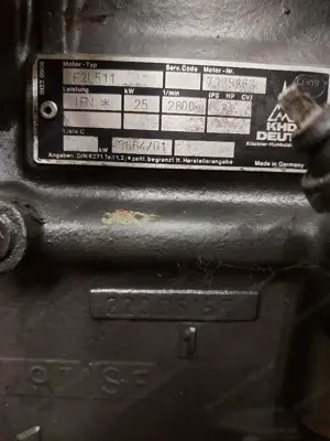 Deutzmotor Luftgekühlt  F2L 511 Bild 2
