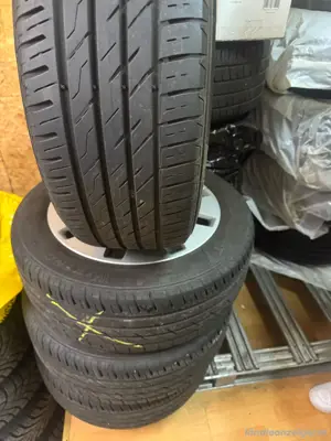 205 55 16 für audi A4 ider vw passat alu felgen mit S.reifen Bild 4