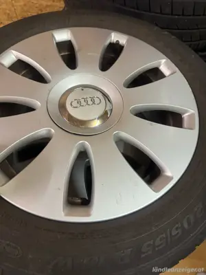 205 55 16 für audi A4 ider vw passat alu felgen mit S.reifen Bild 3