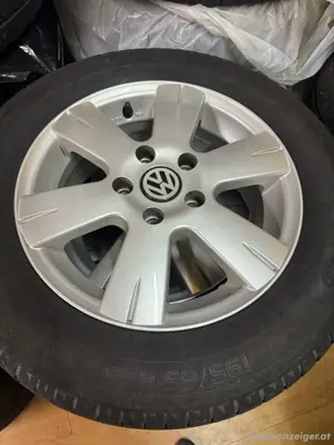 195 65 15 für vw golf 5,6,audi a3 sommer reifen mit alu felgen Bild 5