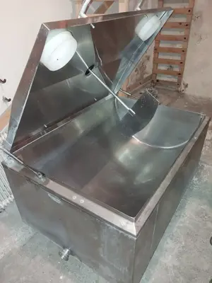 Edelstahlwanne, Imkerei- Braubedarf Bild 2