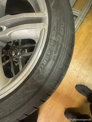 225 45 17 für audi a3,golf 6,7 sommer reifen mit alu felgen Bild 2