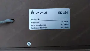 Yamaha Verstärker AX-350 + Heko Lautsprecher Bild 2