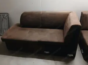 Couch (mit Hocker) zu verschenken ... Nur Selbstabholung Bild 2