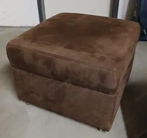 Couch (mit Hocker) zu verschenken ... Nur Selbstabholung Bild 3