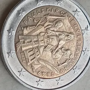 2 euro 2024 f paulskirchen verfassung  deutschland  Bild 7