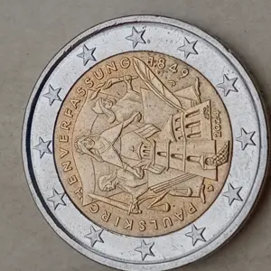 2 euro 2023 j paulskirchen verfassung  Bild 2