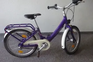 18" Fahrrad, violette, mit 3-Gänge Bild 5