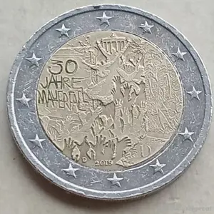 2 euro  2019 D 30 jahre mauffall deutschland  Bild 2