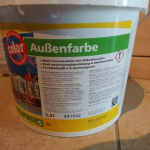Fassadenfarbe   famoCOLOR Außen (Hellgrau)  Bild 3