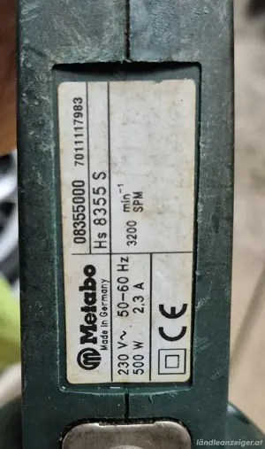 Elektroheckenschere Metabo Hs 8355 S Bild 3