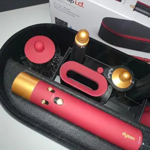 Dyson Airwrap i.d. complete Multi-Haarstyler Samtrot Gold Neuwertig Bild 3