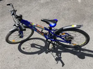 Kinderfahrrad Marke Raleigh Dirtmax, Farbe blau zu verkaufen  Bild 2