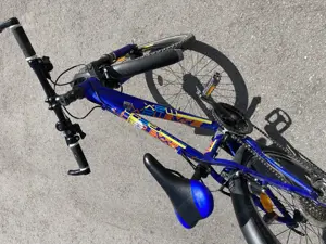 Kinderfahrrad Marke Raleigh Dirtmax, Farbe blau zu verkaufen  Bild 3