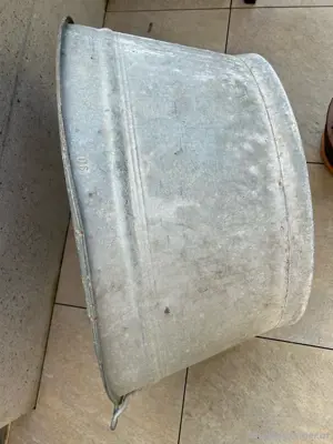 Alte XXL - Zinkwanne DICHT Bild 5