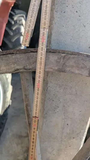 2x alte Wagenräder Bild 3