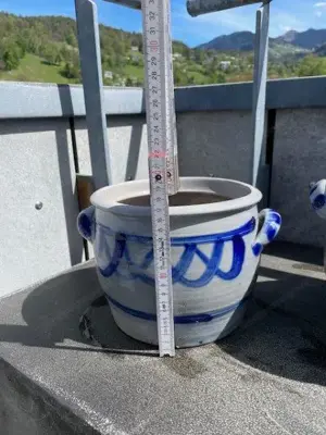 Set von Schmalzöpfe aus Omas Zeiten Bild 3