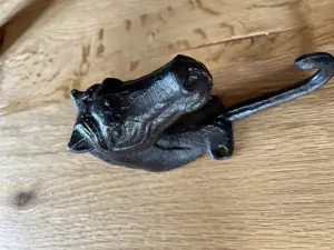 Wandhaken Pferd aus Gusseisen Bild 2