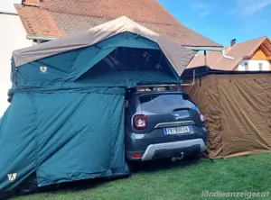 Dachzelt mit Markise und Vorzelt Bild 3