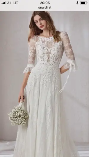 Hochzeitskleid Vintage Größe 36 