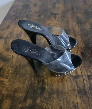 Pleaser High Heels   Transparent & Elegant
