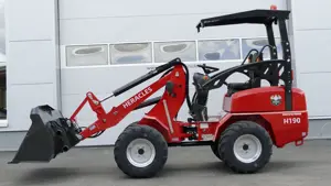 Heracles H190 Hoflader - Radlader - Yanmar Motor Bild 2