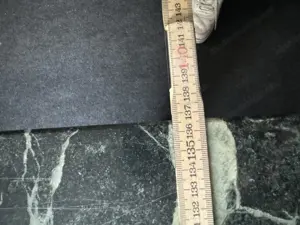 Marmortisch   Couchtisch mit Massivholzgestell Bild 5