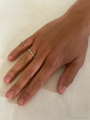 Ring aus 18K Weißgold