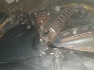 Yamaha xt500 Silbertank  Bild 3