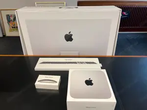 Mac Mini 2023 10 Core M2 Pro mit Apple Studio 27 Studio Bild 2