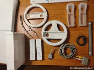 Wii Konsole mit 8 Spielen + Balance Board + Zubehörpaket Bild 4