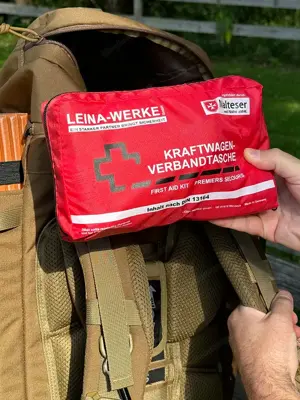 Premium Notfallrucksack mit Inhalt (70+ Artikel), Fluchtrucksack, Notgepäck Bild 5