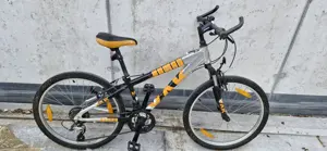 Mädchen Fahrrad Orange Bild 2