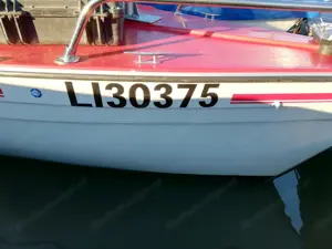 Fischerboot Fischergondel Motorboot Bodensee Bild 2