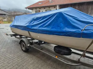 Fischerboot Fischergondel Motorboot Bodensee Bild 10