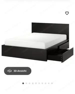 Verkaufe Ikea Bett 140x 200 Bild 2