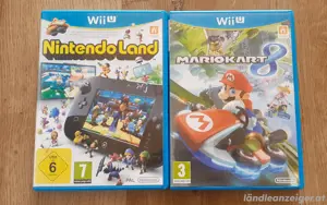 Nintendo Wii U spiele  Nintendoland & MarioKart 8