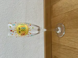 Sektglas Geschenk Geburtstag