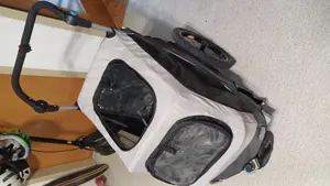 Hundebuggy mit Fahrradanhänger