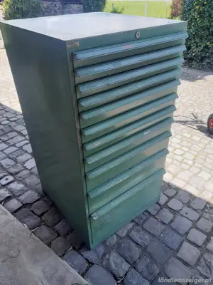 Großer Werkstattschrank Metallschrank mit vielen Schubladen  Bild 3