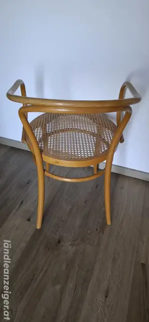 Kaffehaus Stuhl Wiener Geflecht Bugholz Bild 5