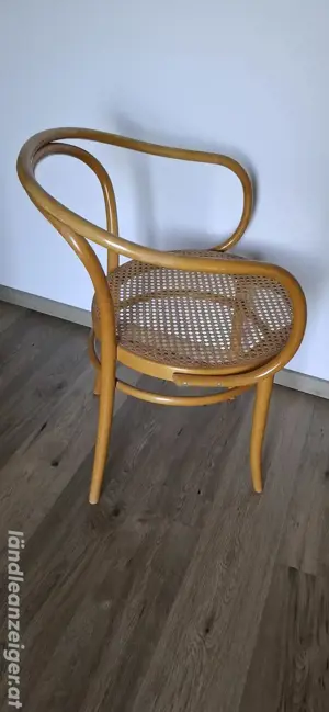 Kaffehaus Stuhl Wiener Geflecht Bugholz Bild 2