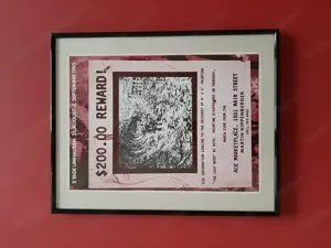 Martin Kippenberger (1953 - 1997), seltenes Plakat  3 Tage Umhausen  1990