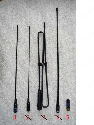 Diverse Antennen Amateurfunk Antenne Flugfunk Walkie-Talkie Baofeng Quansheng Handfunkgerät