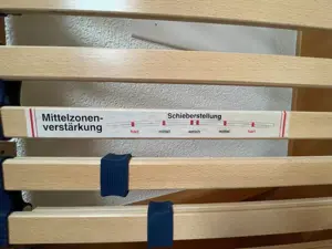 Lattenrost neuwertig 100 x 210 Kopf- u. Fußteil verstellbar Bild 2