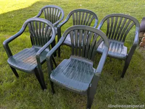 Gartenstühle Gartenmöbel stapelbar Set